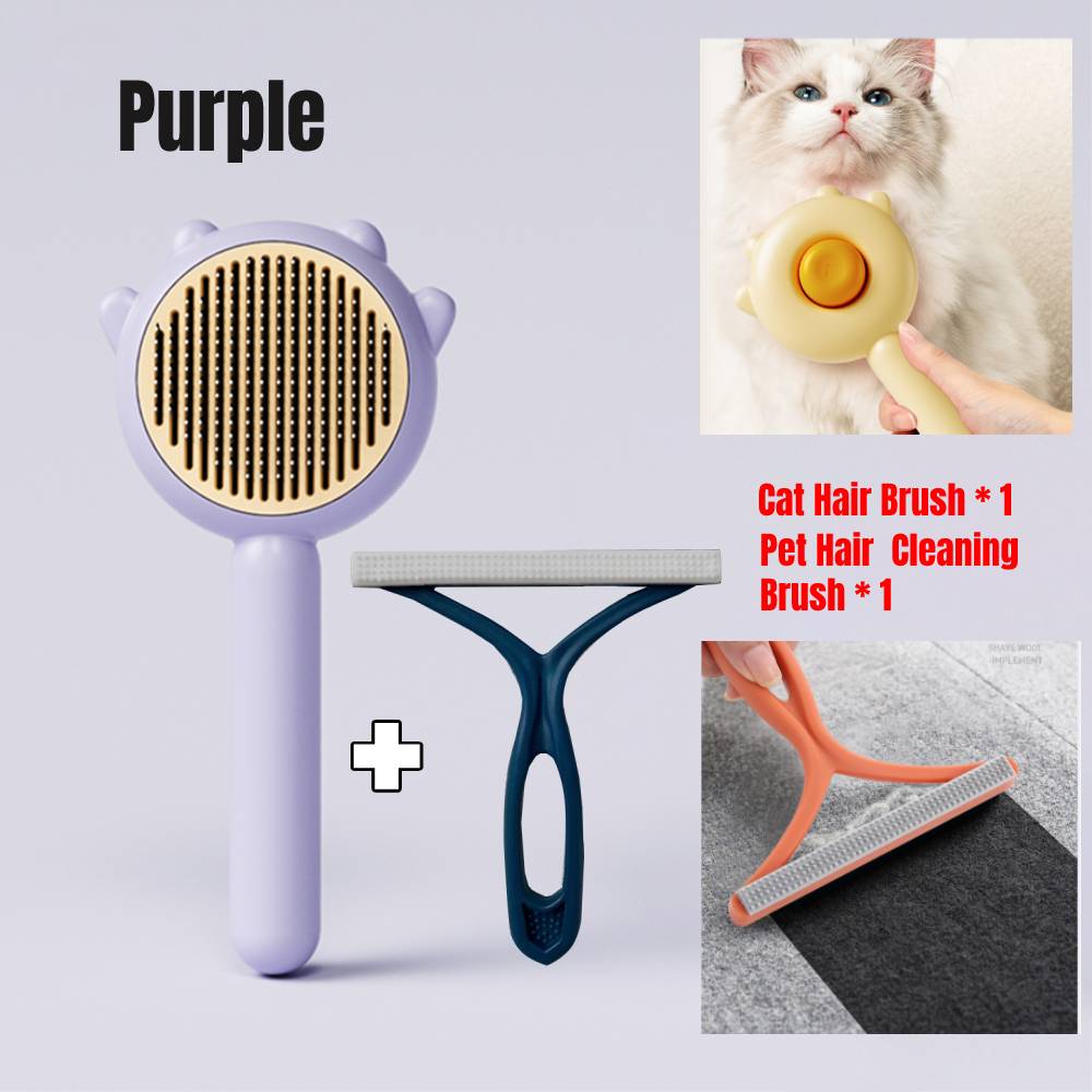 🐱Self Cleaning Dog/Cat Brush!🐶