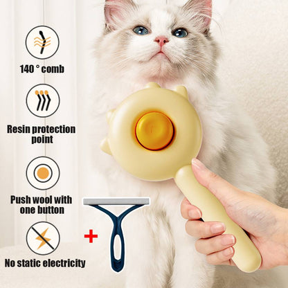 🐱Self Cleaning Dog/Cat Brush!🐶